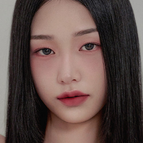 ProtoClinical k-beauty Dinto Blur-Finish Shadow 5.4g #708 J.L. Long upright rectangular eyeshadow palette with a rosy pink center and deep brown outer shades on a light background