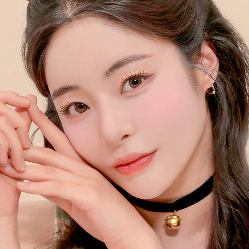 ProtoClinical k-beauty Dinto Cheek&Eye Multi-Use Palette 6.5g (3color) single centered cheek-and-eye palette packshot in a square crop on a light background