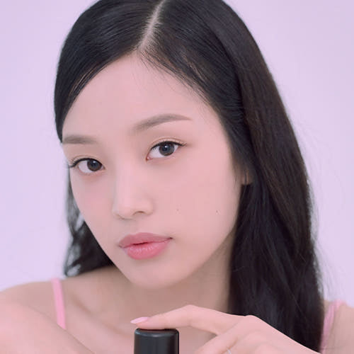 ProtoClinical k-beauty peach-beige vertical beauty product on a soft lavender background.