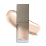 ProtoClinical k-beauty Dinto Wooncho Blur-Glowy Foundation 25ml single upright foundation bottle centered on a white background with soft pink and lavender side accents