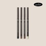 ProtoClinical k-beauty Dinto [DANTE Collection] One by One Cream Eye Pencil 0.05g (4colors) single slim taupe-gray eye pencil standing upright on a pale beige background