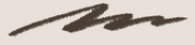 ProtoClinical k-beauty Dinto [DANTE Collection] One by One Cream Eye Pencil 0.05g (4colors) single taupe-gray swatch band across a pale beige background in a narrow horizontal graphic