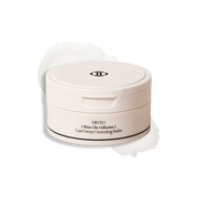 ProtoClinical k-beauty Dinto [Wooncho Collection] Last Deep Cleansing Balm 100ml single pale pink square cleansing balm package rotated on a black background.