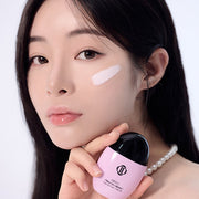 ProtoClinical k-beauty Dinto [Wooncho Collection] Last Sun Care SPF 50+PA++++ 50ml single peach-toned upright package centered vertically on a pale gray background.
