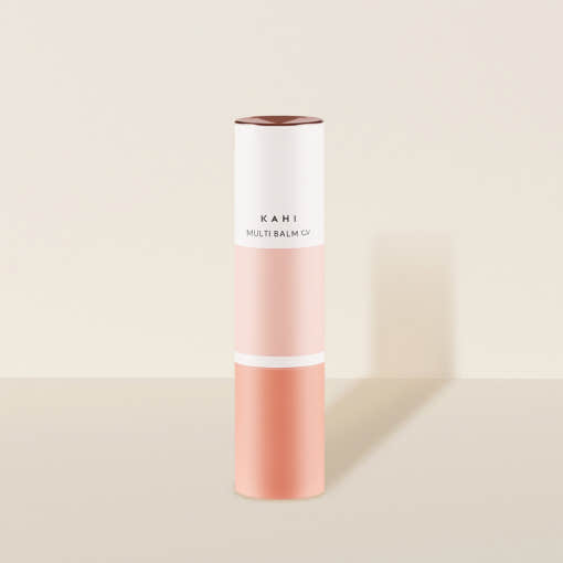 ProtoClinical k-beauty pale cream beauty product silhouette with a muted green center on a light background.