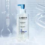 ProtoClinical k-beauty LABO-H Hair Loss Care Scalp Cooling & No Sebum Shampoo 400ml single upright shampoo bottle on a white background.
