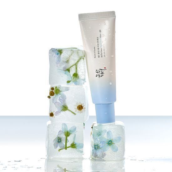 ProtoClinical k-beauty [Beauty of Joseon] Relief Sun Aqua-fresh Rice+B5 (SPF50+ PA++++) 50ml x 2ea single upright rectangular double-pack box centered on a light background.