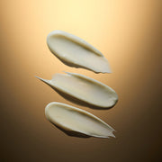 ProtoClinical k-beauty golden beauty graphic with dark brown lower shading and soft beige highlights.