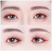 ProtoClinical k-beauty Fillimilli Point Piece Lashes (11mm)(60pcs) #Dolly Point four dark lash clusters arranged in a two-row grid on a pale pink and cream background