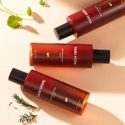 ProtoClinical k-beauty warm tan beauty product on a soft green and beige background.