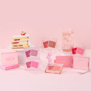ProtoClinical k-beauty FORENCOS Soft Fitting Cream Blusher 3g two rosy blush blocks side by side on a soft pink background