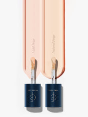 ProtoClinical k-beauty FORENCOS Tattoo Waterproof Scar Concealer 3g single upright concealer tube centered above a pale blue band on a pale peach background