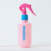 ProtoClinical k-beauty moremo No-wash Keratin Ampoule Treatment 200ml single upright purple treatment bottle centered on a pale aqua background