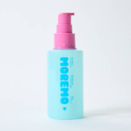 ProtoClinical k-beauty moremo Pro Repair Hair Essence 80ml single upright hair essence bottle on a white background.