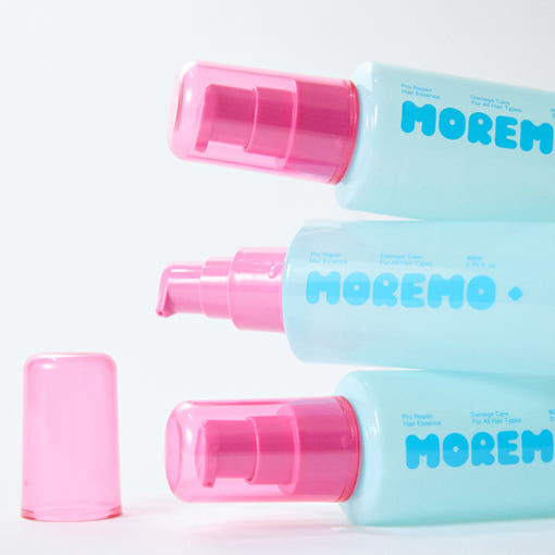 ProtoClinical k-beauty moremo Pro Repair Hair Essence 80ml in a single hair essence bottle packshot on a white background