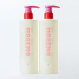 ProtoClinical k-beauty moremo Super Repair Shampoo 480ml single tall shampoo bottle on a light background with pale blue side accents