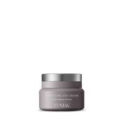 ProtoClinical k-beauty gray round beauty product on a light background.