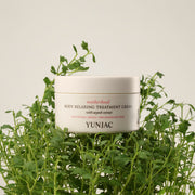 ProtoClinical k-beauty green and white beauty packaging on a light background.