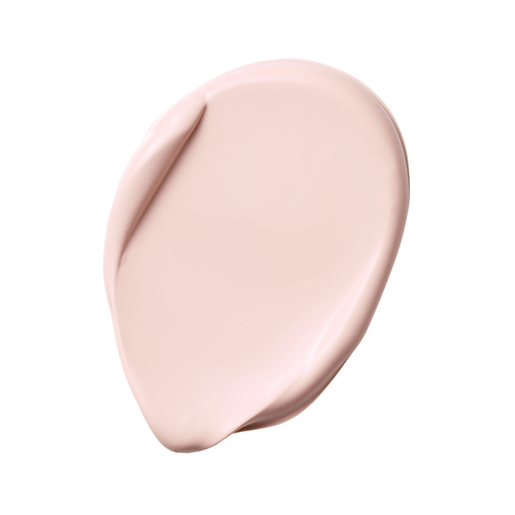 ProtoClinical k-beauty soft peach beauty graphic on a light background.