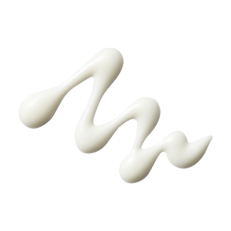 ProtoClinical k-beauty pale beige beauty graphic centered on a white background.