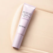 ProtoClinical k-beauty slim beige beauty product on a light peach background.