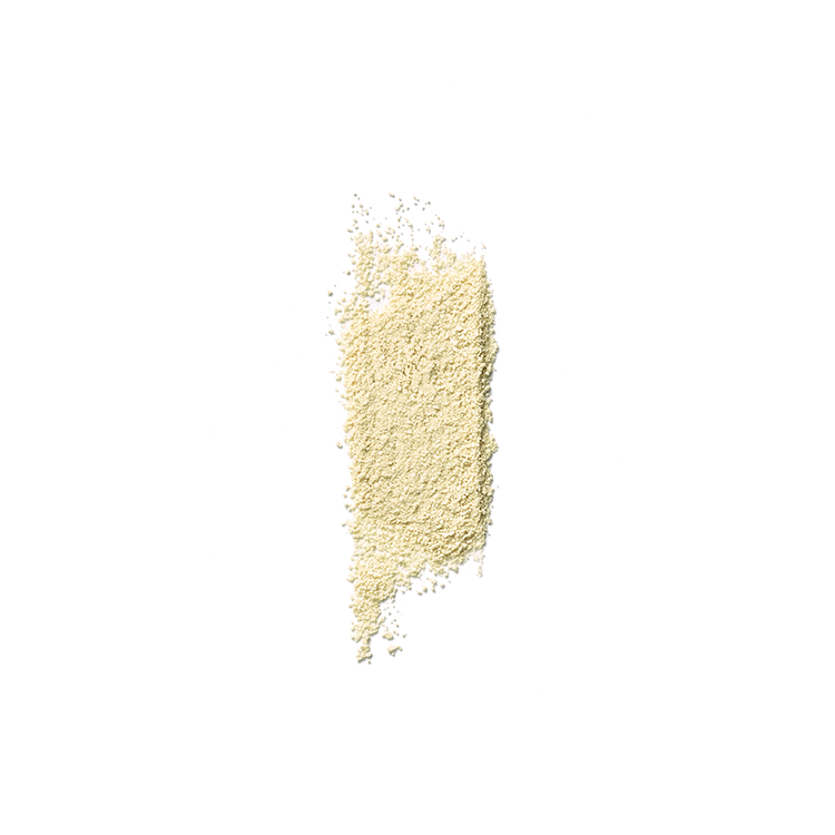 ProtoClinical k-beauty soft beige beauty graphic with a pale olive vertical band on a light background.