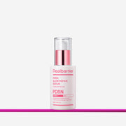 [Real Barrier] PDRN Glow Repair Serum 30ml by ProtoClinical shown in a vertical serum bottle silhouette on a light background for a k-beauty skincare routine.