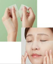 ProtoClinical k-beauty [Real Barrier] CONTROL-T Acid Quick Boosting Pad 210ml/100pads packaging with muted olive, beige, and peach panels on a light background.