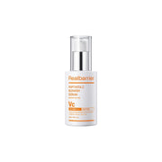 ProtoClinical k-beauty [Real Barrier] Peptivita C Blemish Serum 30ml shown as a single centered vertical silhouette with a pale cream center in a square crop on a light background