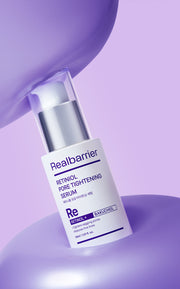ProtoClinical k-beauty abstract beauty graphic with a soft lilac center on a violet background.