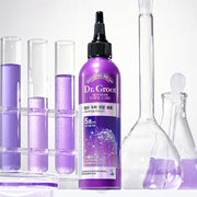 ProtoClinical k-beauty Dr.Groot Microbiome Ampoule Treatment 250ml deep violet bottle silhouette with pale lavender side tones on a light background.