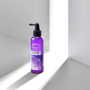 ProtoClinical k-beauty Dr.Groot Microbiome Anti-Aging Tonic 150ml mauve bottle silhouette with pale pink side accents and muted sage edges on a light background.