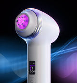 ProtoClinical k-beauty single beauty product with deep blue side shadows on a light background.