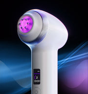ProtoClinical k-beauty single beauty product with deep blue side shadows on a light background.