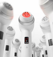 ProtoClinical k-beauty MEDICUBE: Age-r Ultra Tune 40.68 (*It Can Only Be Shipped Via Express Service.) two light-toned beauty device items on a pale gray background
