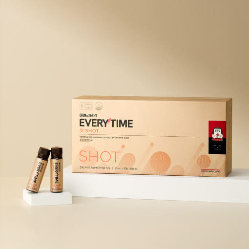 ProtoClinical k-beauty beige and brown beauty product packaging on a light background.