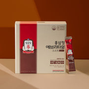 ProtoClinical k-beauty deep brown beauty product silhouette over a cream-toned lower background.