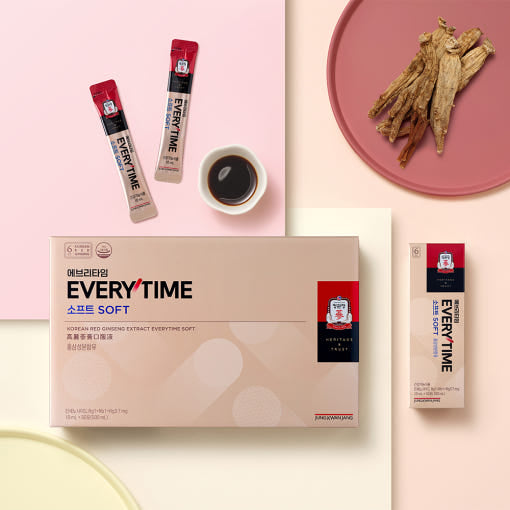 ProtoClinical k-beauty three soft red rounded beauty products with warm beige accents on a light background.