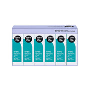 ProtoClinical k-beauty two teal rounded beauty products on a light background.