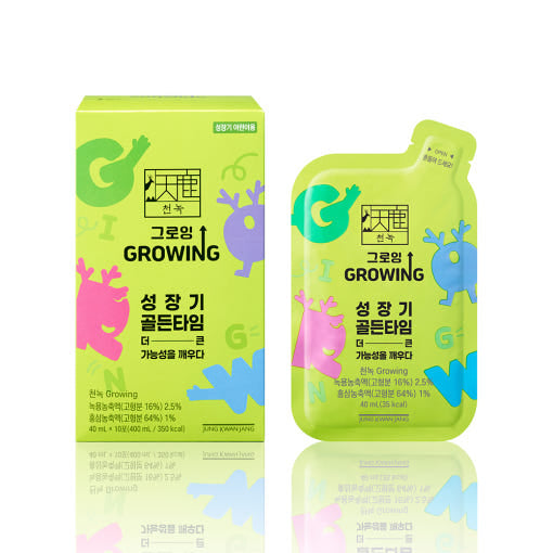 ProtoClinical k-beauty two bright green vertical beauty products on a light background.