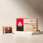 ProtoClinical k-beauty soft pink beauty product with a rose-toned center on a pale mint background.