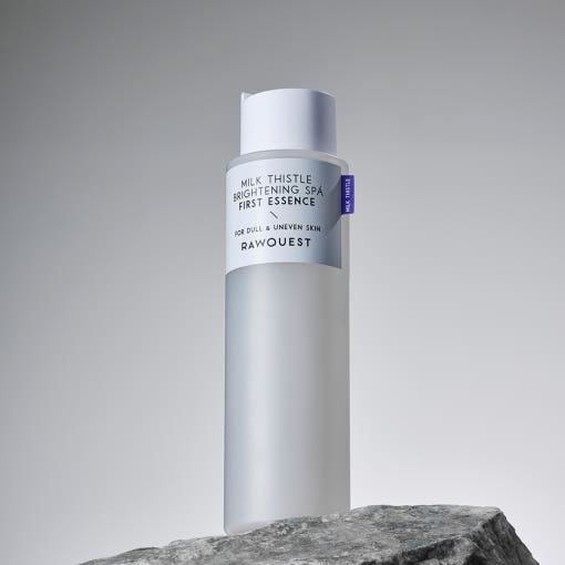 ProtoClinical k-beauty soft gray beauty detail with a pale lower band on a light background.