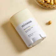 ProtoClinical k-beauty blue and beige beauty bottle shapes on a light background.