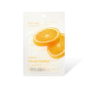 ProtoClinical k-beauty mixsoon Daily Mask Pack Monday 20ml X 10ea single translucent sheet mask pouch standing upright on a clean white background