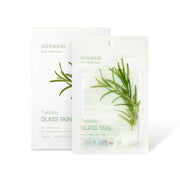 ProtoClinical k-beauty mixsoon Daily Mask Pack Tuesday 20ml X 10ea standing sheet mask pouch layered in front of its box packaging on a clean white background