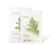 ProtoClinical k-beauty mixsoon Daily Mask Pack Wednesday 20ml X 10ea standing mask pouch layered in front of its white box packaging on a clean white background