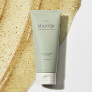 ProtoClinical k-beauty mixsoon Master Gentle Recipe Foam Cleanser 150ml light green silhouette with a muted olive lower section on a bright white background