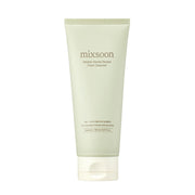 ProtoClinical k-beauty mixsoon Master Gentle Recipe Foam Cleanser 150ml pale green silhouette centered on a bright white background