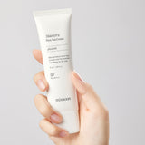 ProtoClinical k-beauty mixsoon Shield Fit Pure Sun Cream 50ml vertical peach-beige graphic with pale blue side tones on a light background