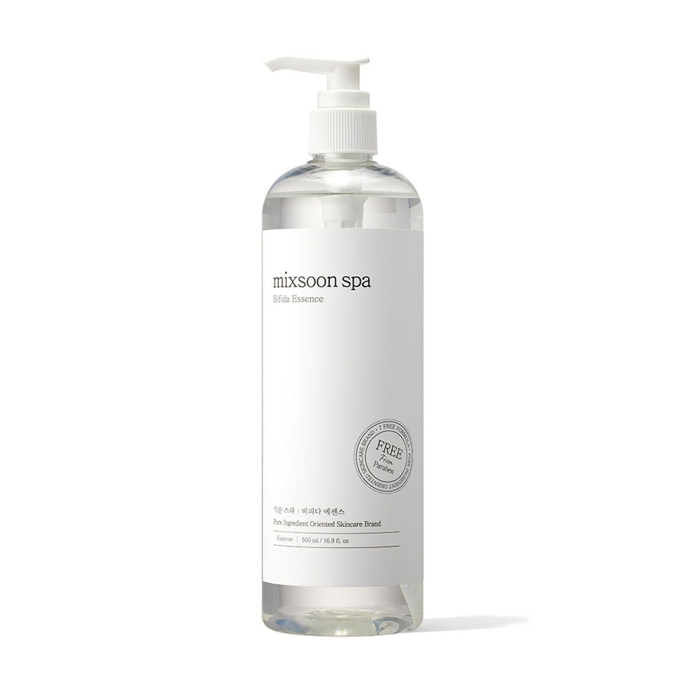 ProtoClinical k-beauty pale vertical product with soft lavender side accents on a light background.